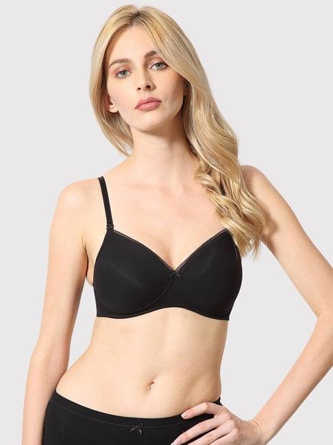 van heusen comfort fit anti bacterial wireless solid bra - black