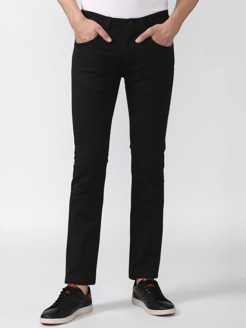 van heusen denim labs black slim fit jeans