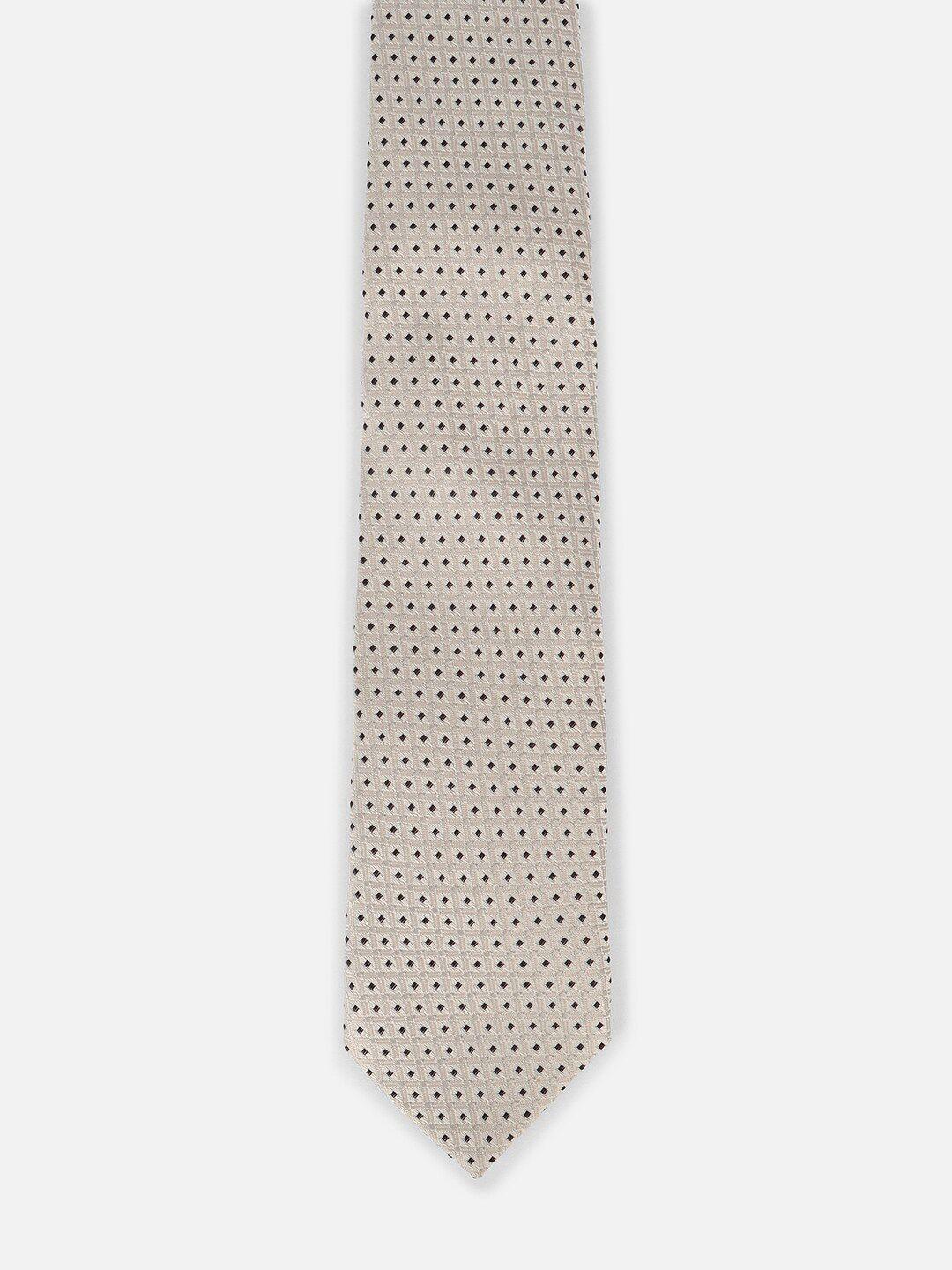 van heusen embroidered casual broad tie