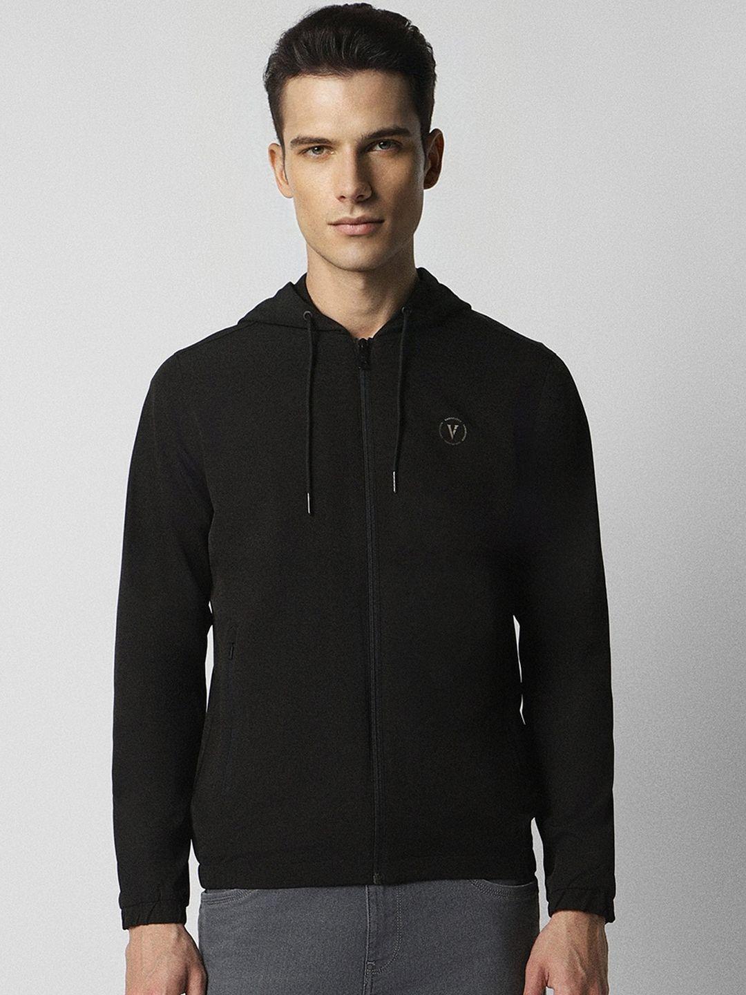 van heusen flex hooded sporty jacket