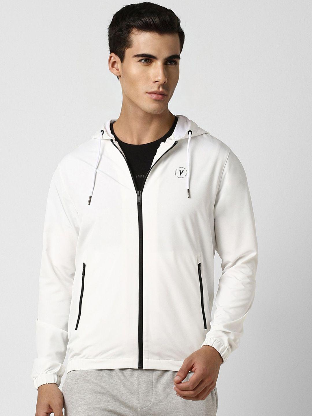 van heusen flex hooded sporty jacket