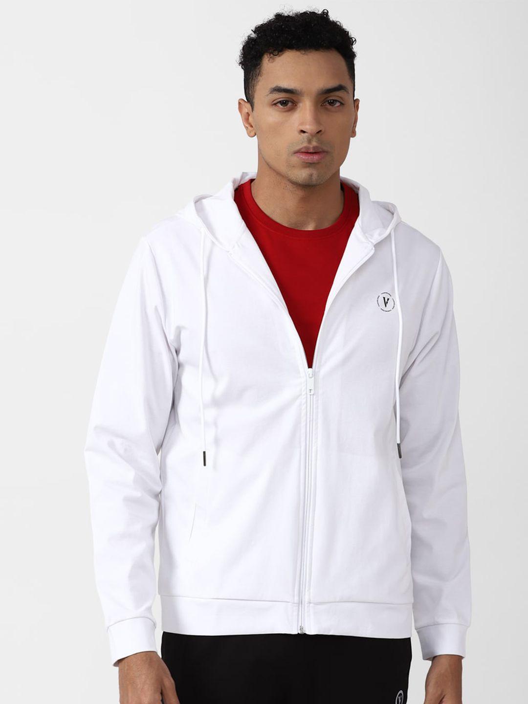 van heusen flex hooded windcheater sporty jacket