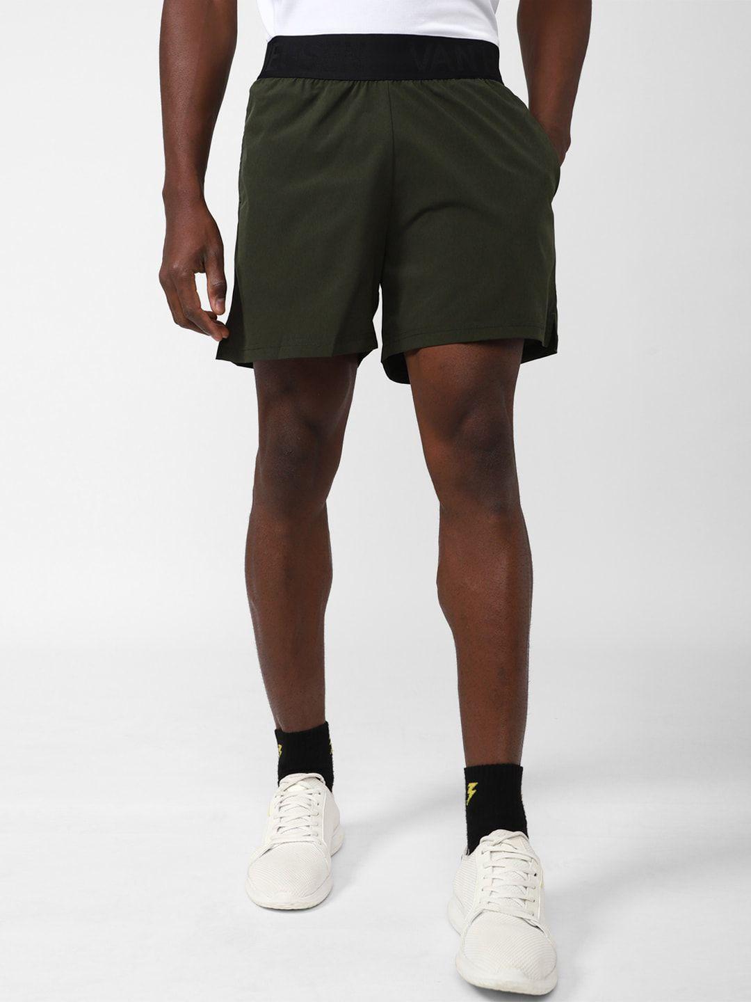 van heusen flex men mid-rise sports shorts