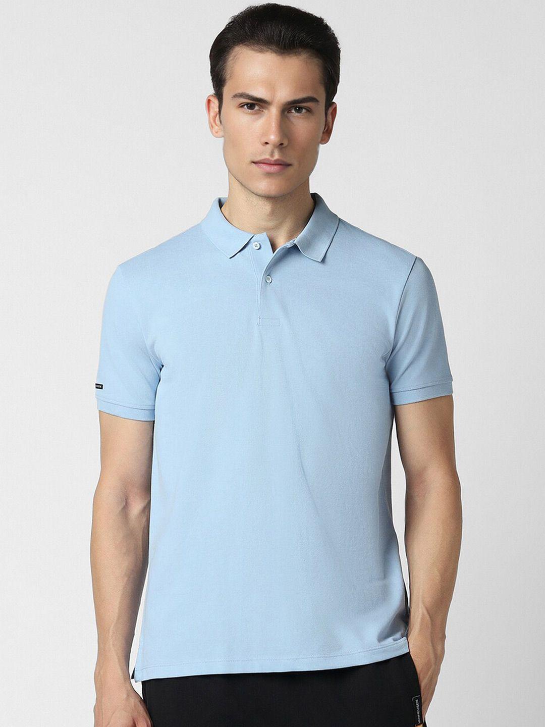 van heusen flex polo collar short sleeves cotton t-shirt