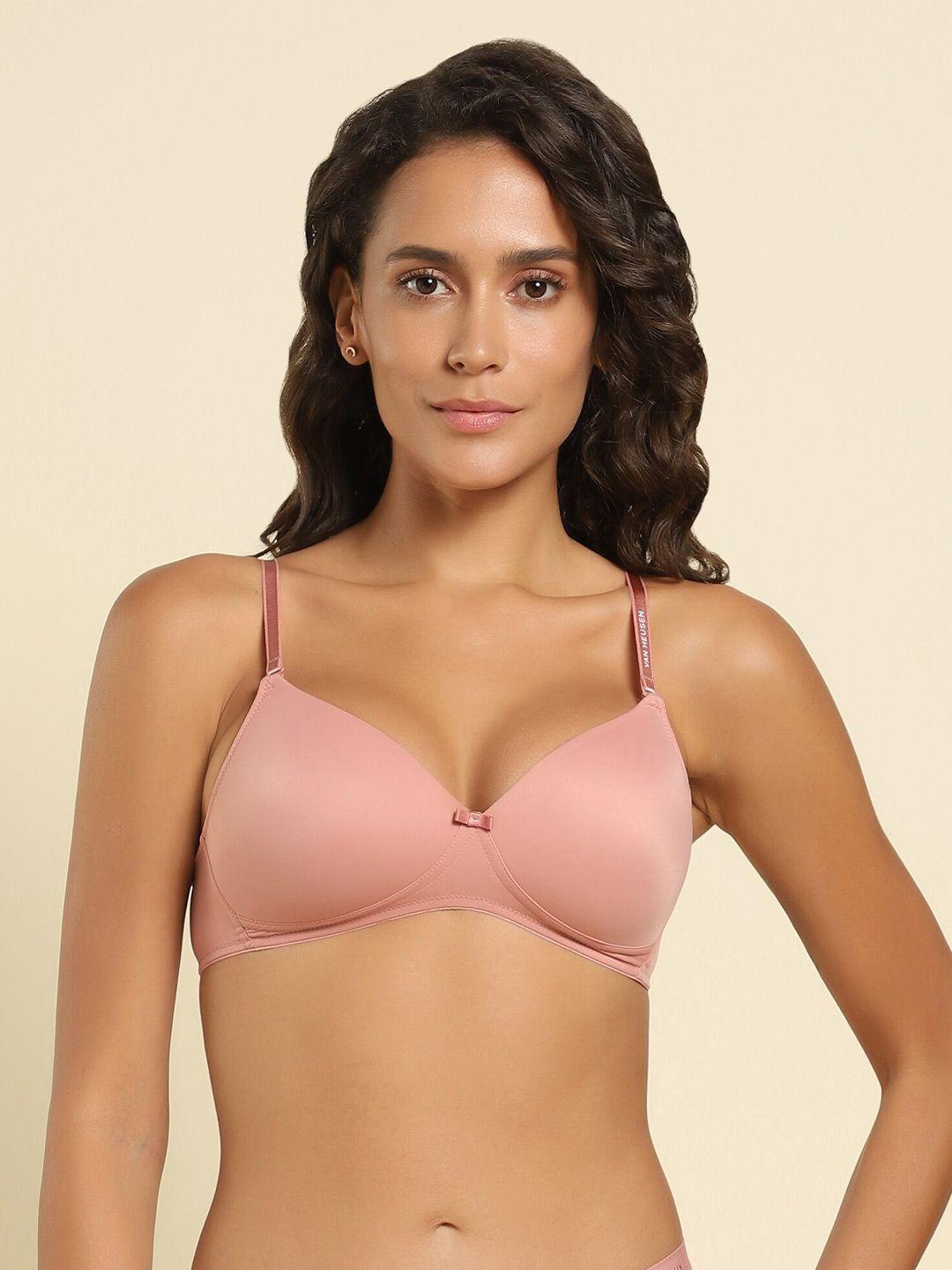 van heusen full coverage lightly padded all day comfort t-shirt bra