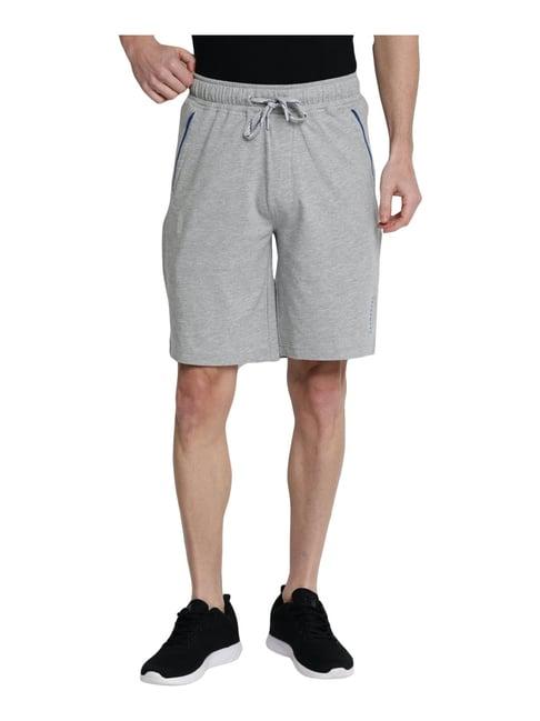 van heusen grey  regular fit shorts