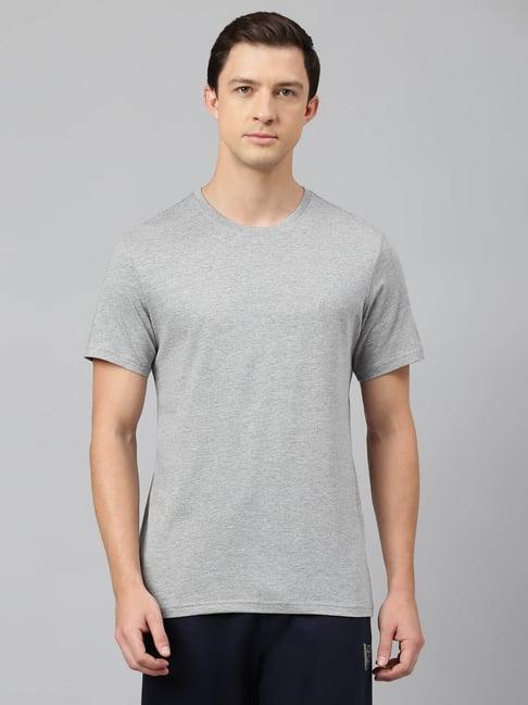 van heusen grey melange t-shirt