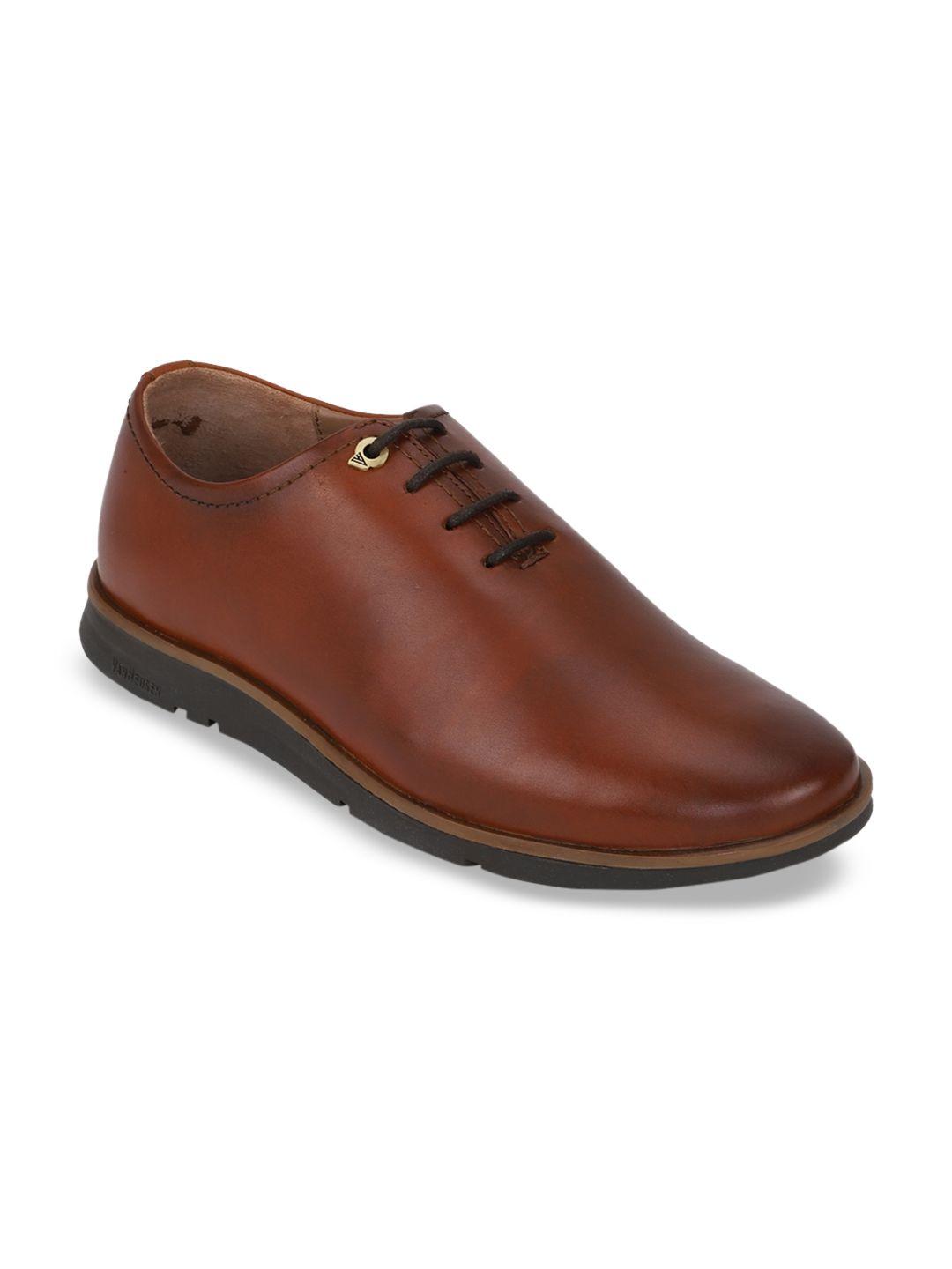 van heusen men brown derbys