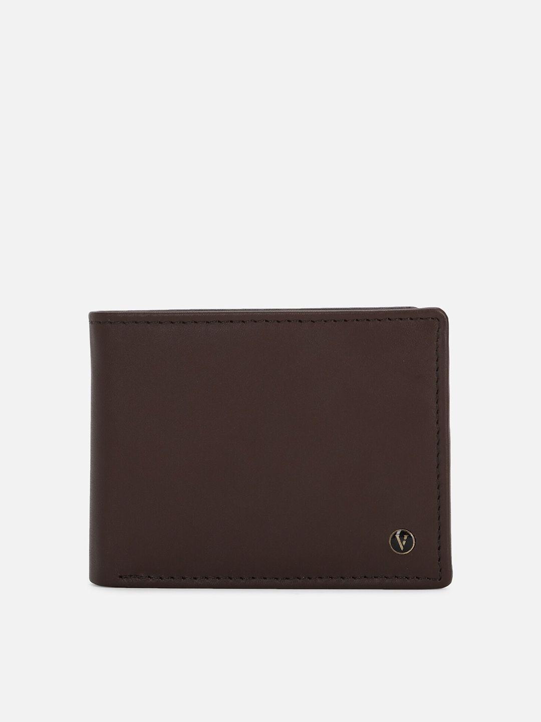 van heusen men leather two fold wallet