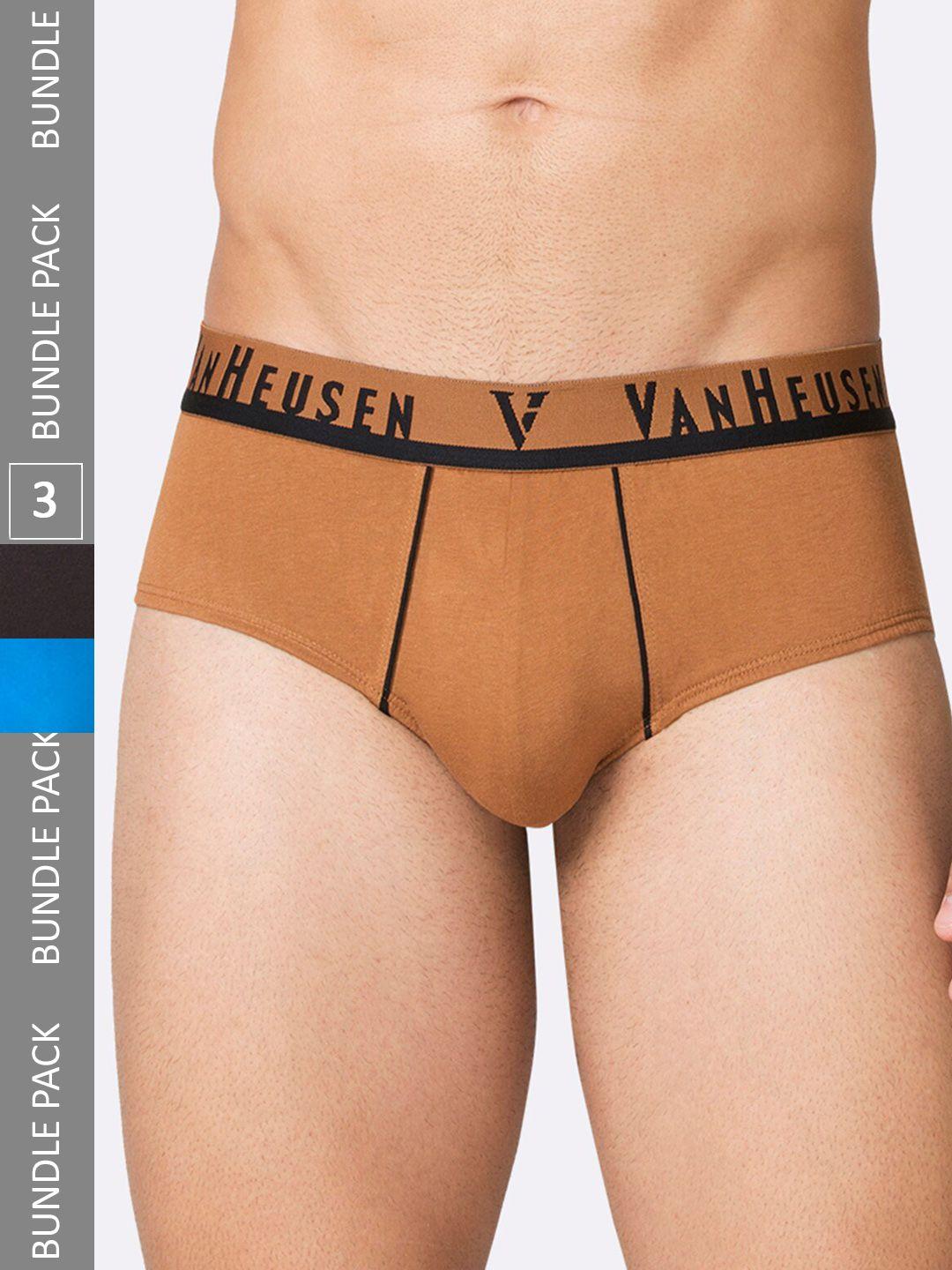 van heusen men pack of 3 cotton basic briefs ihbr3esbmc15001