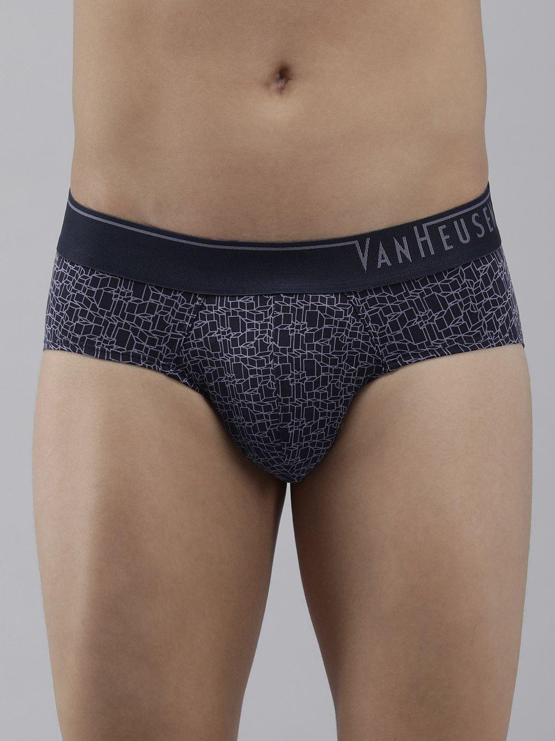 van heusen men printed stretch active briefs ihiobr1sp1630008