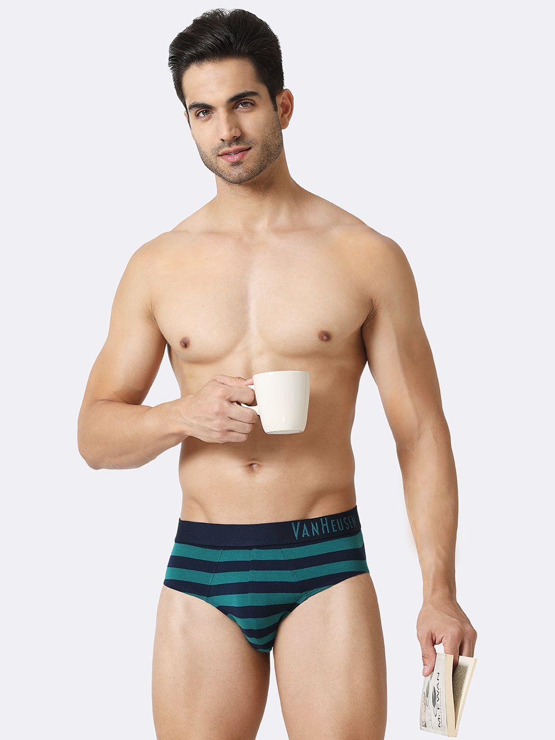 van heusen men striped colour fresh active briefs ihqebr1cys410015