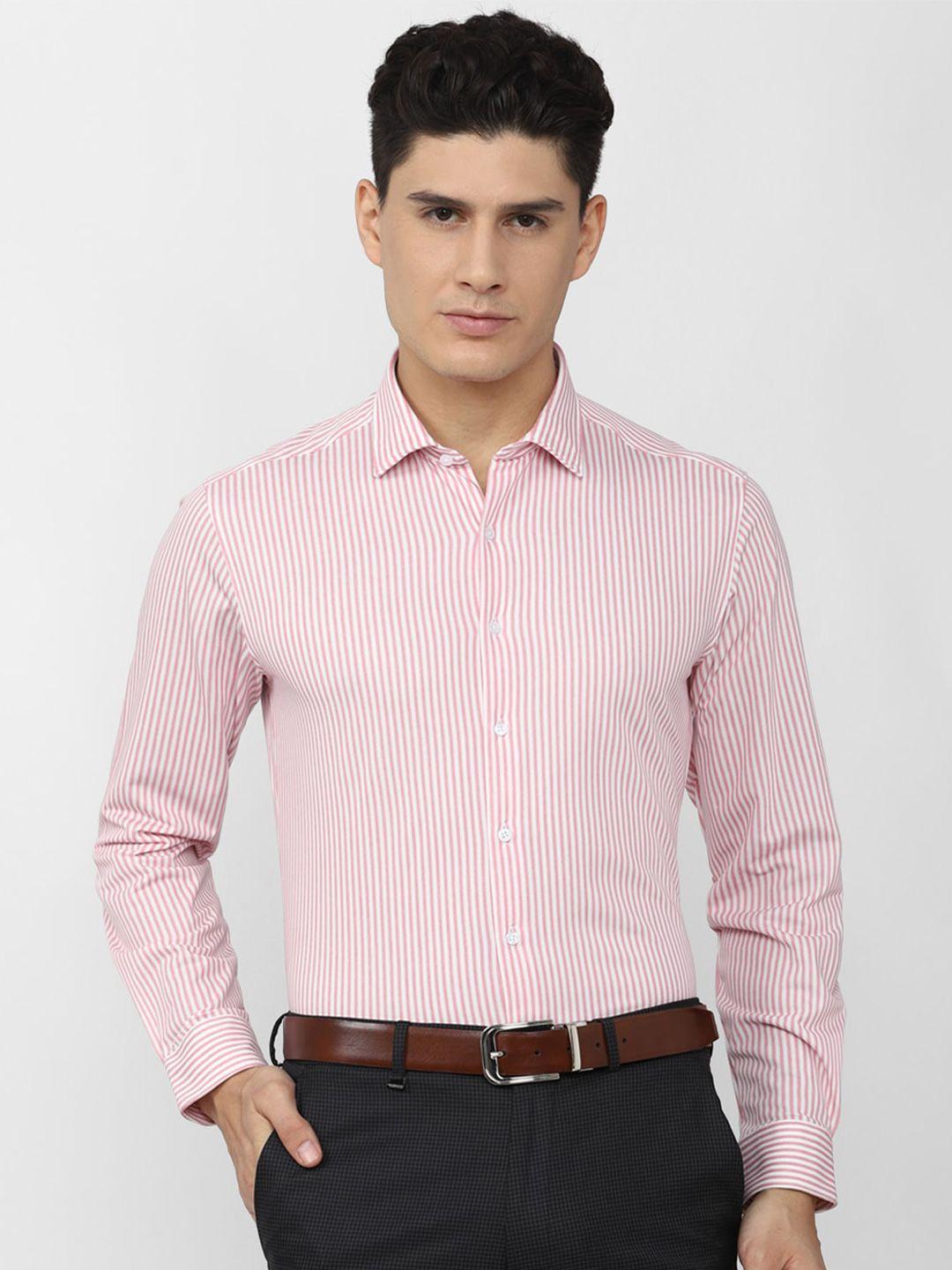 van heusen men striped formal shirt