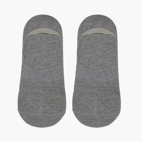 van heusen men textured formal no-show socks