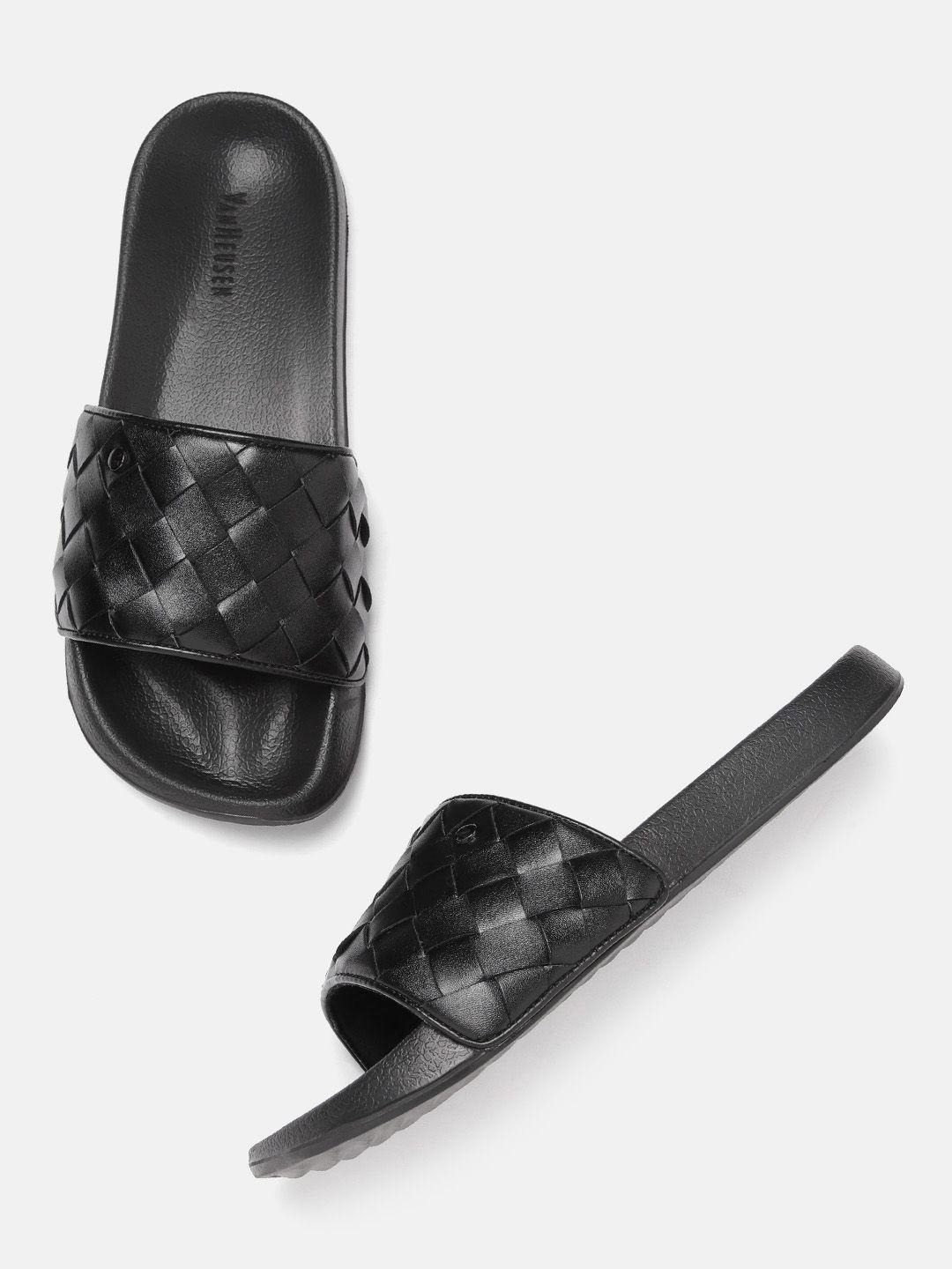 van heusen men woven design sliders