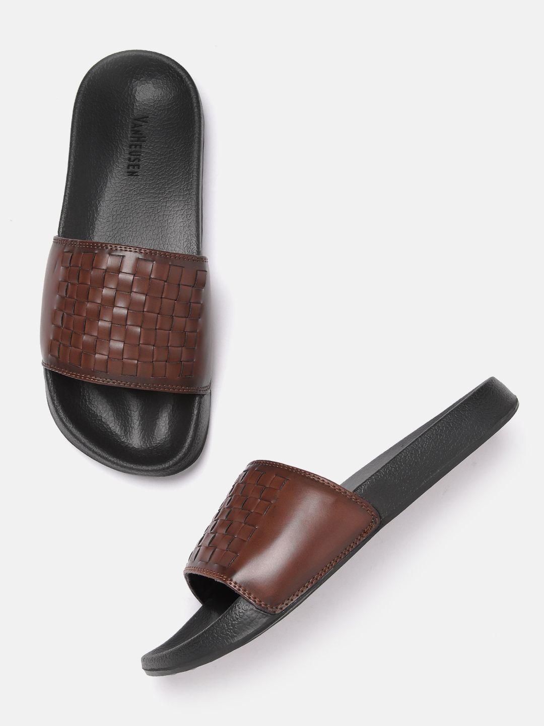 van heusen men woven design sliders