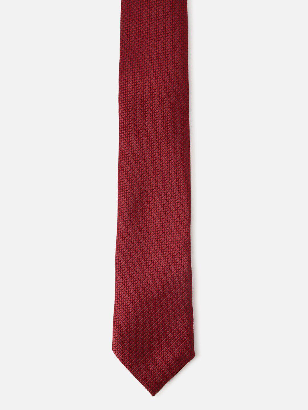 van heusen men woven design tie