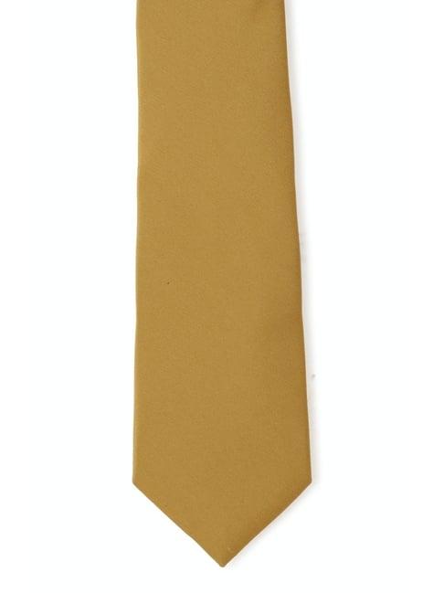 van heusen mustard yellow tie