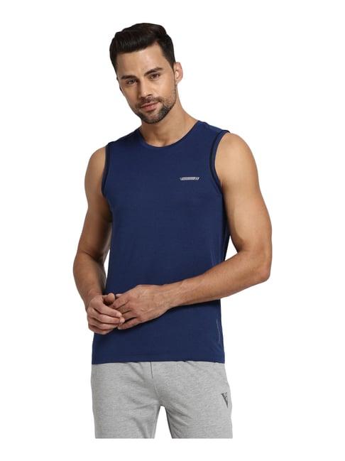 van heusen navy  regular fit vest