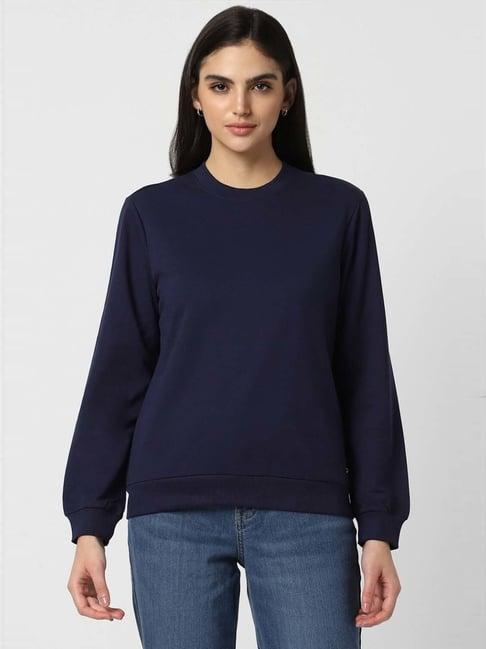 van heusen navy cotton sweatshirt