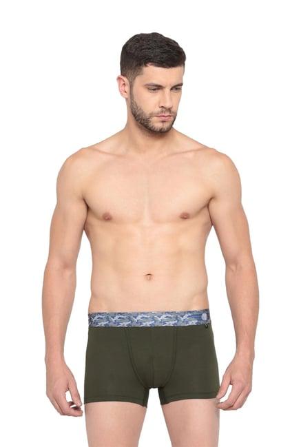 van heusen olive regular fit trunks