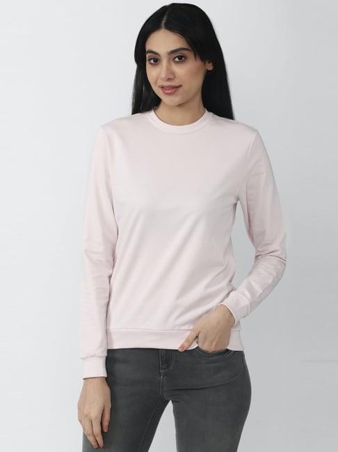 van heusen pink cotton sweatshirt