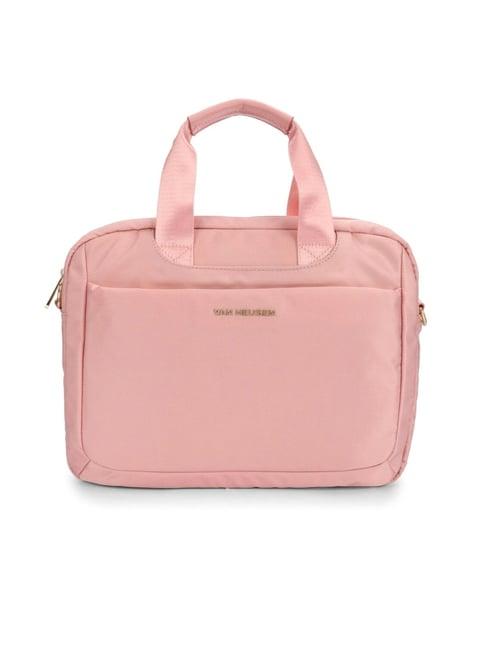 van heusen pink laptop bag