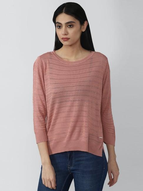 van heusen pink top