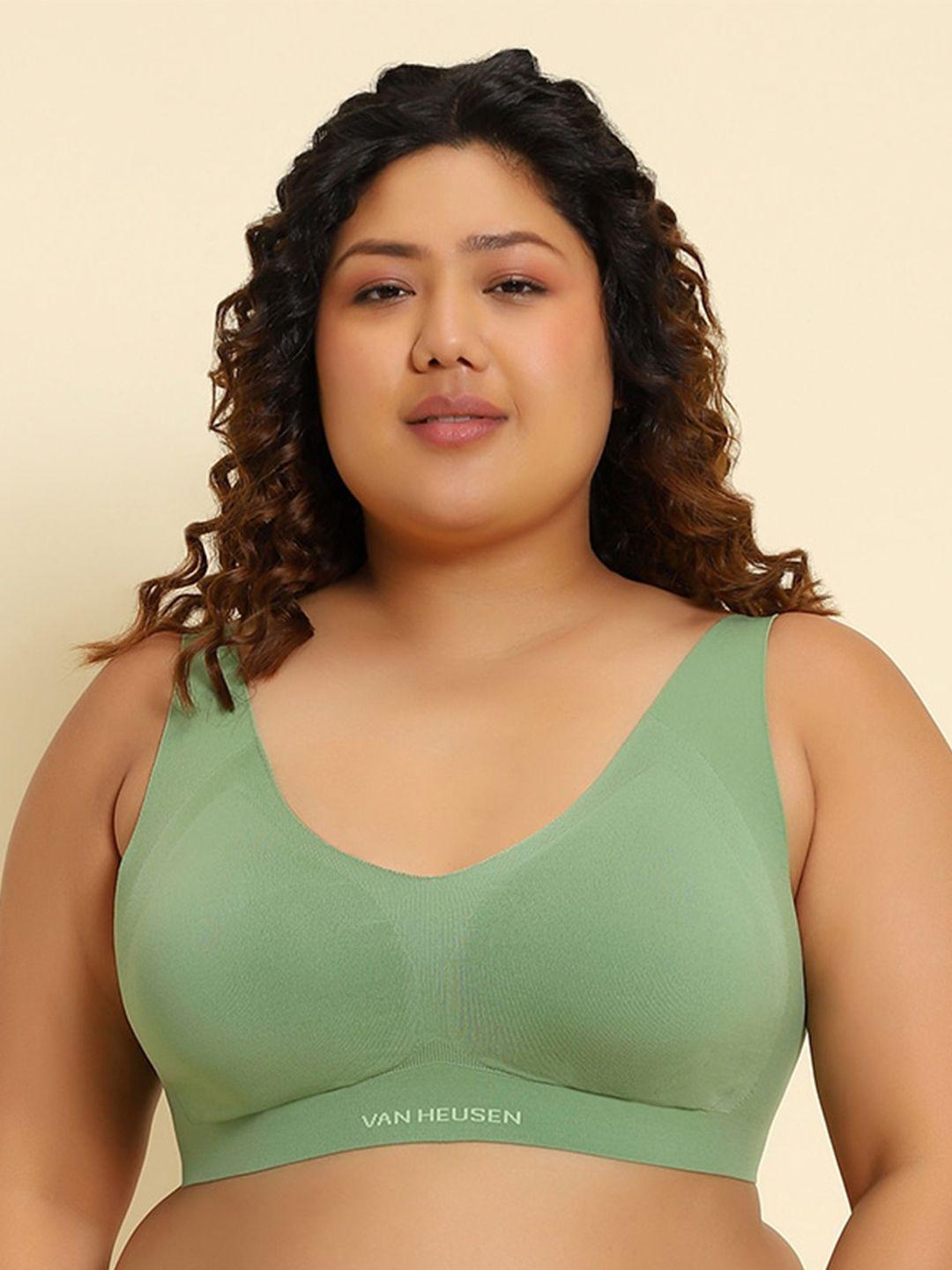 van heusen plus size full coverage removable padding everyday bra with all day comfort