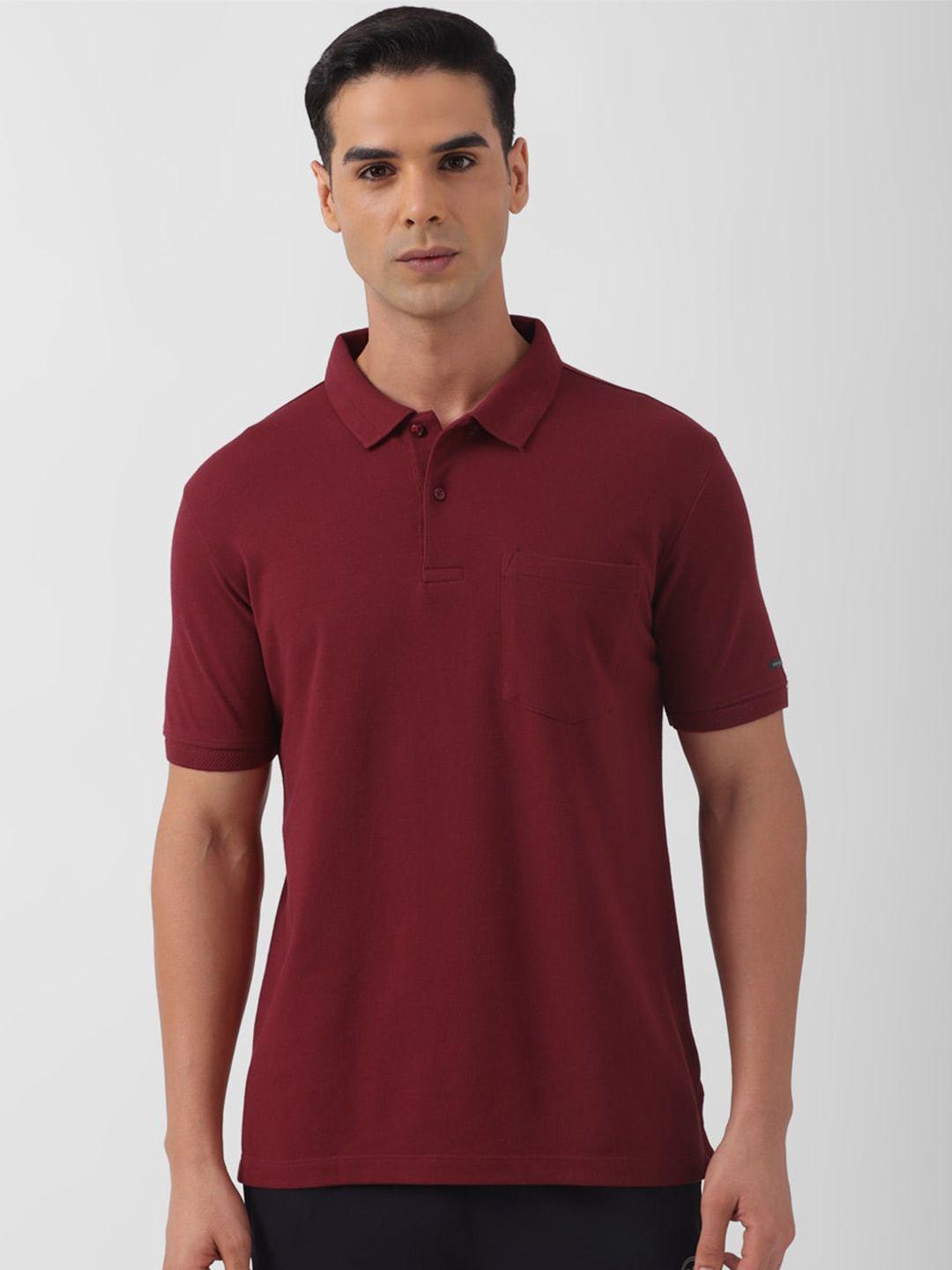 van heusen polo collar short sleeves t-shirt