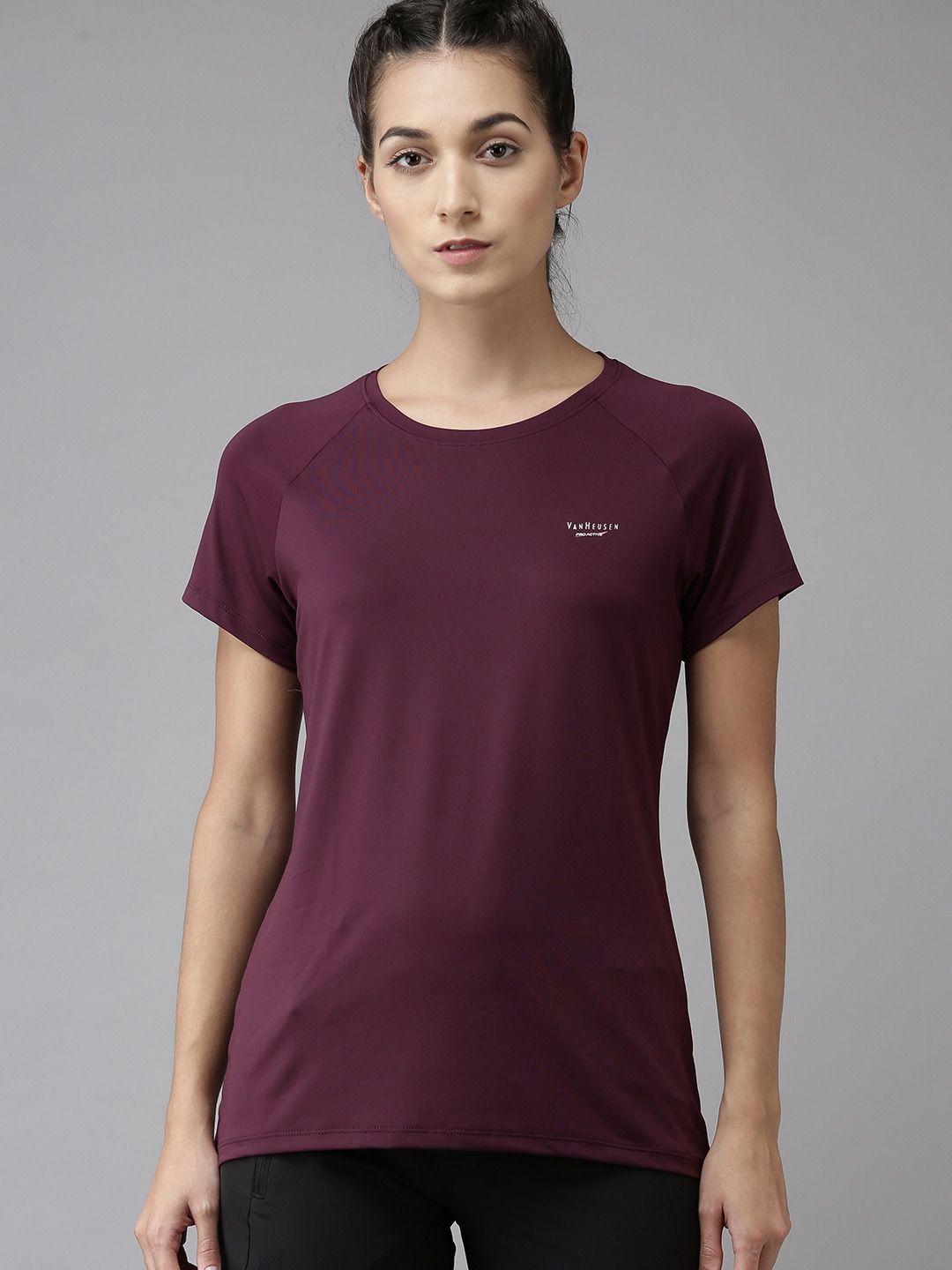 van heusen proactive antibacterial round neck t-shirt