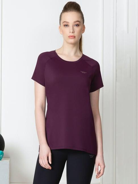 van heusen purple t-shirt