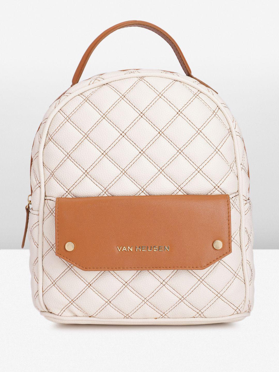 van heusen quilted backpack