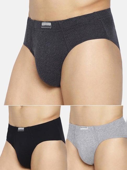 van heusen regular fit anti bacterial colour fresh solid briefs - pack of 3