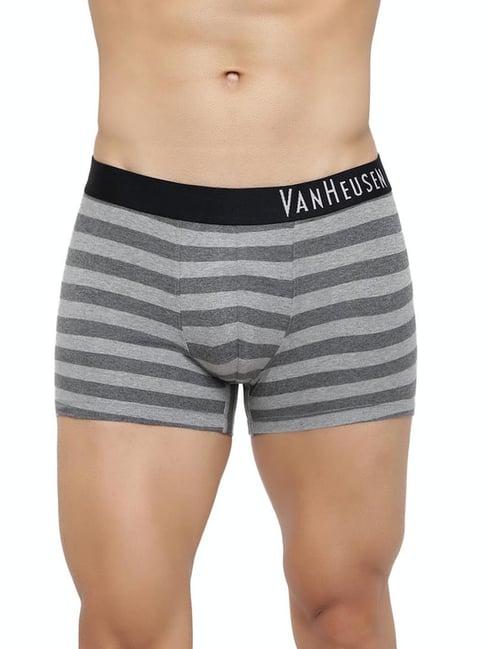 van heusen regular fit colour fresh ultra soft striped trunks - cys09