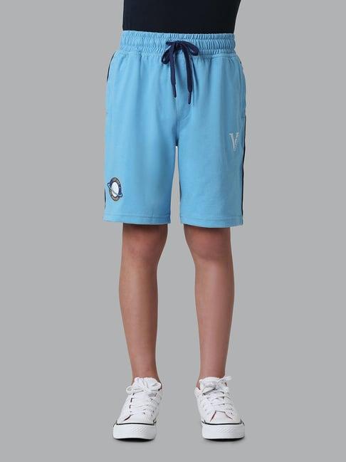 van heusen regular fit smart tech easy stain release shorts - heritage blue