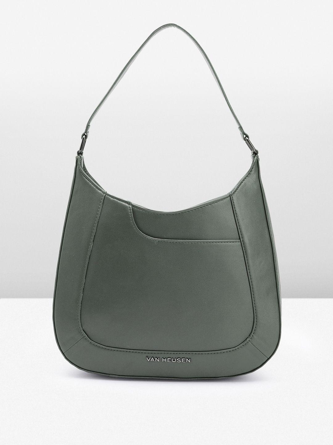 van heusen solid hobo bag