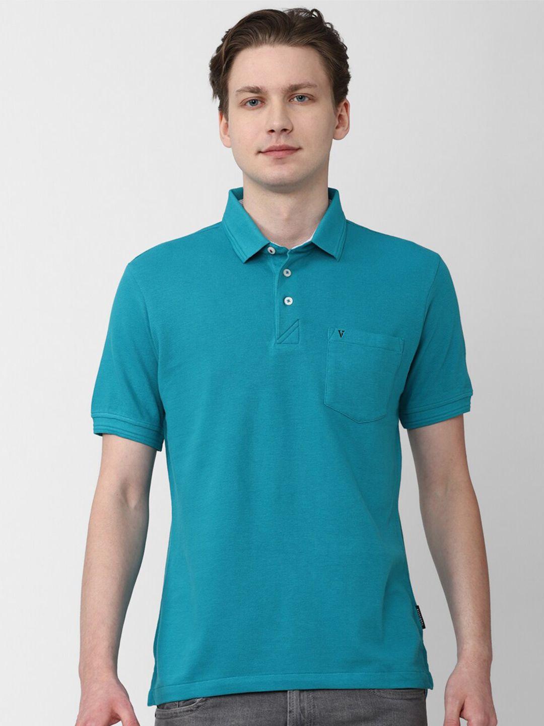 van heusen sport polo collar short sleeves cotton t-shirt
