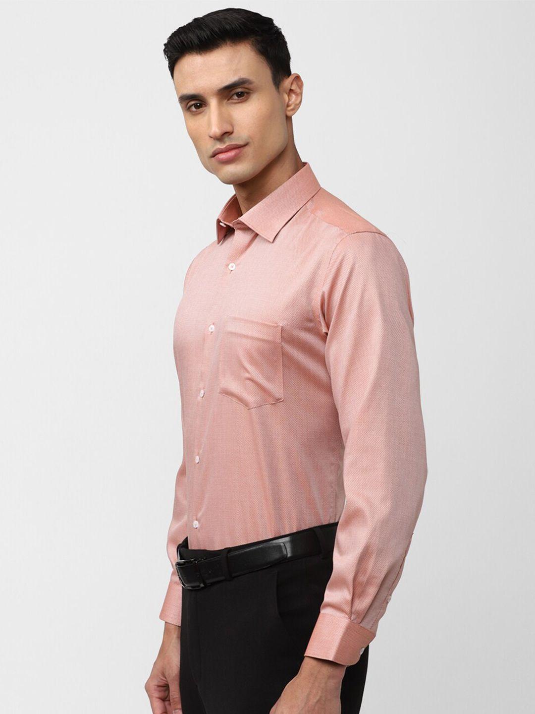 van heusen spread collar cotton formal shirt