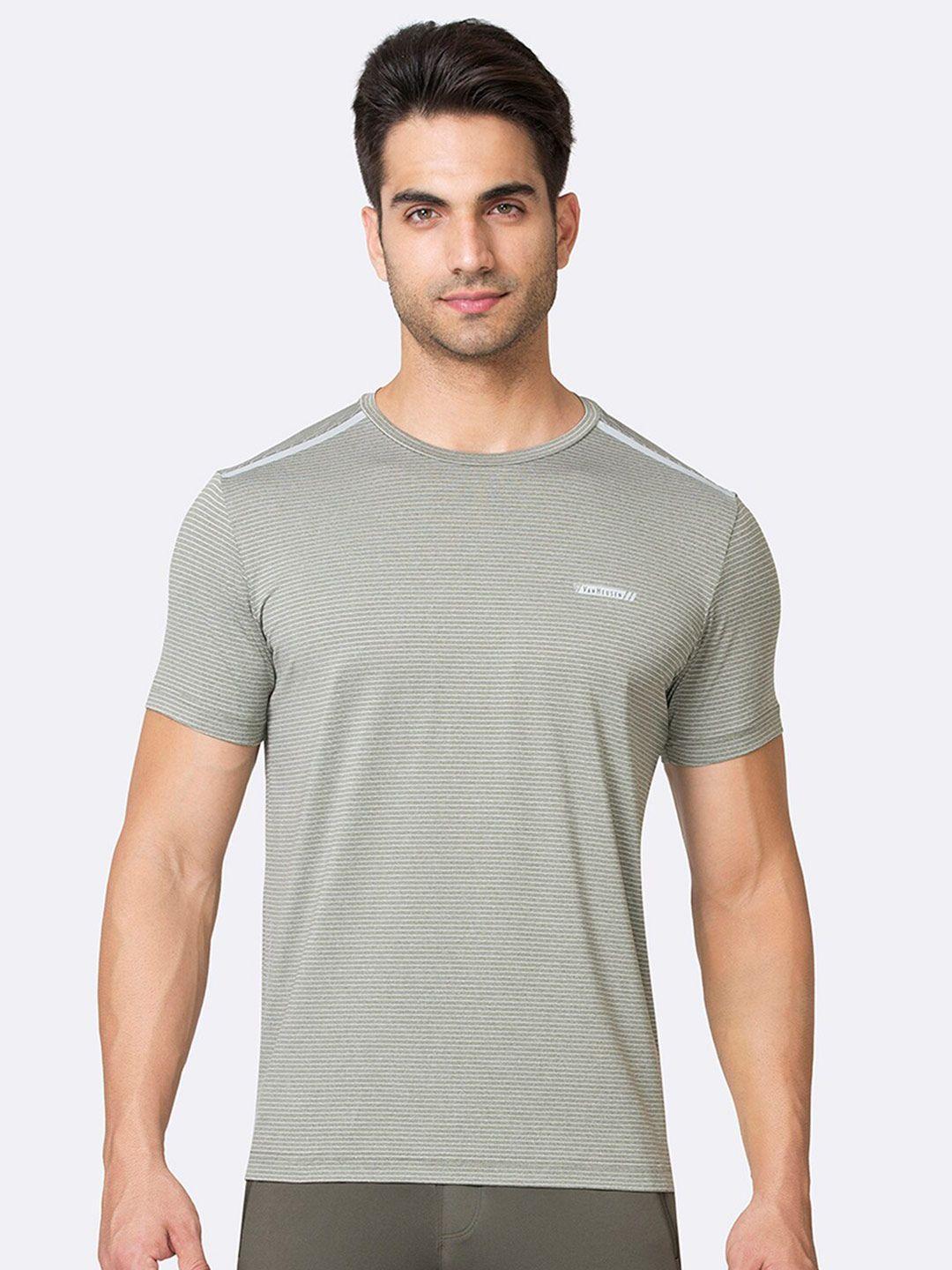 van heusen striped slim fit t-shirt