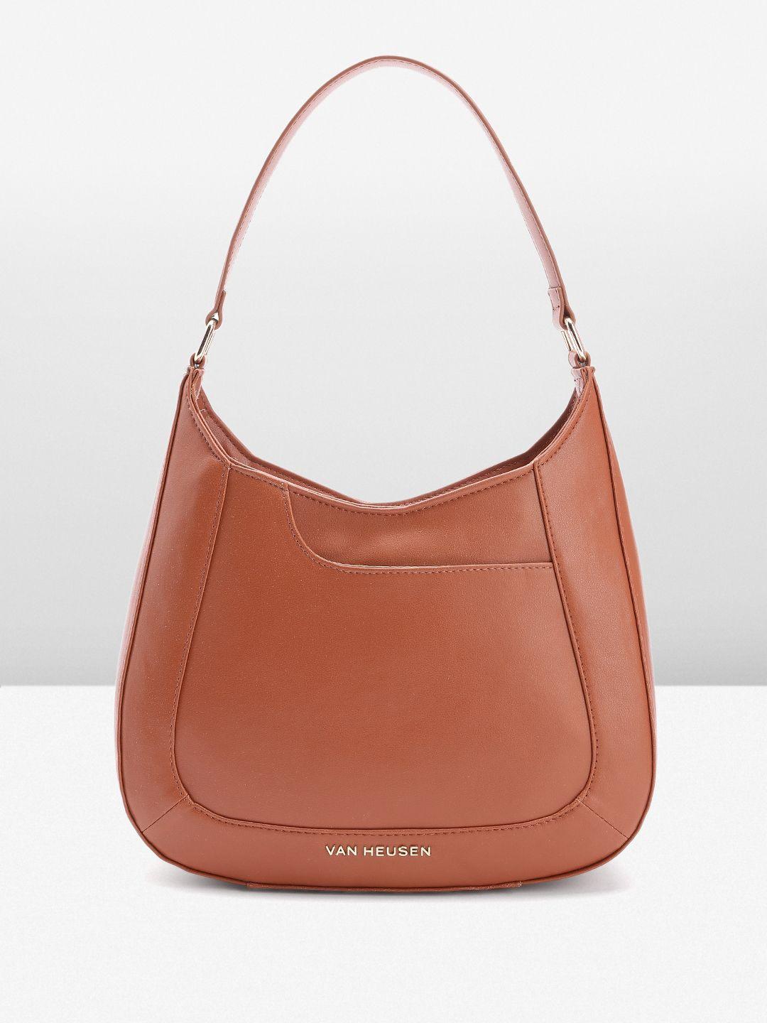 van heusen structured hobo bag