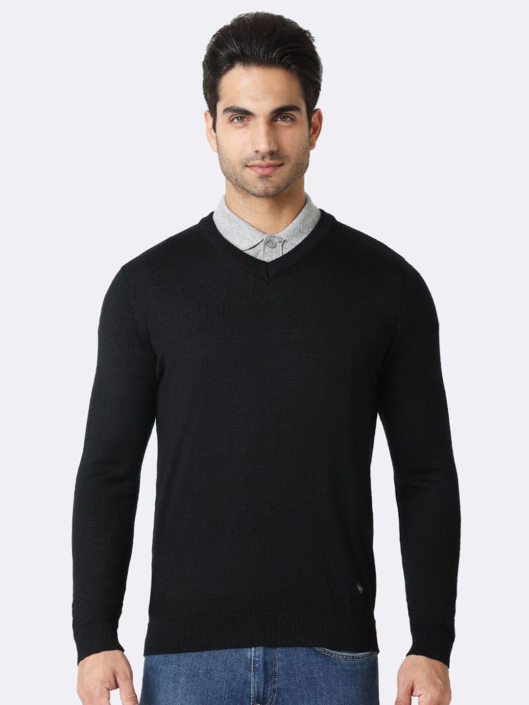 van heusen v-neck ribbed pullover