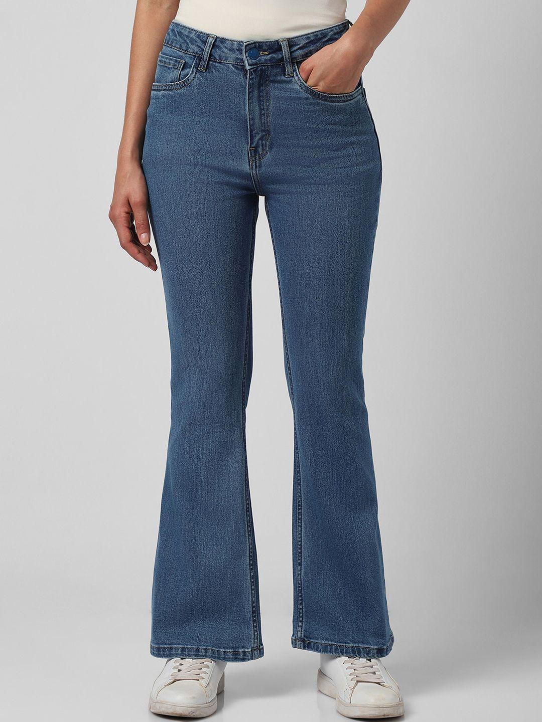 van heusen woman clean look mid-rise bootcut jeans