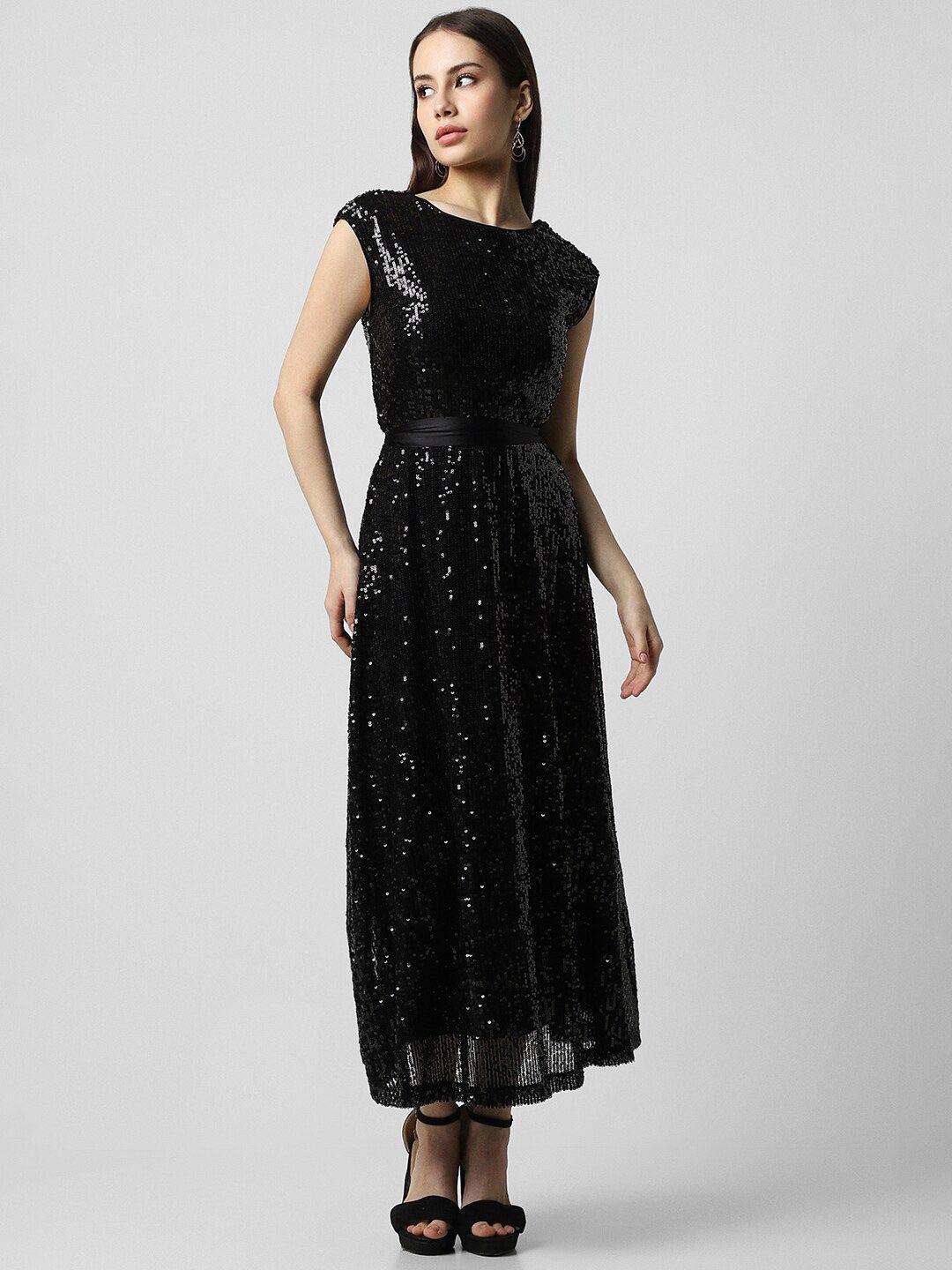 van heusen woman embellished sequinned maxi dress