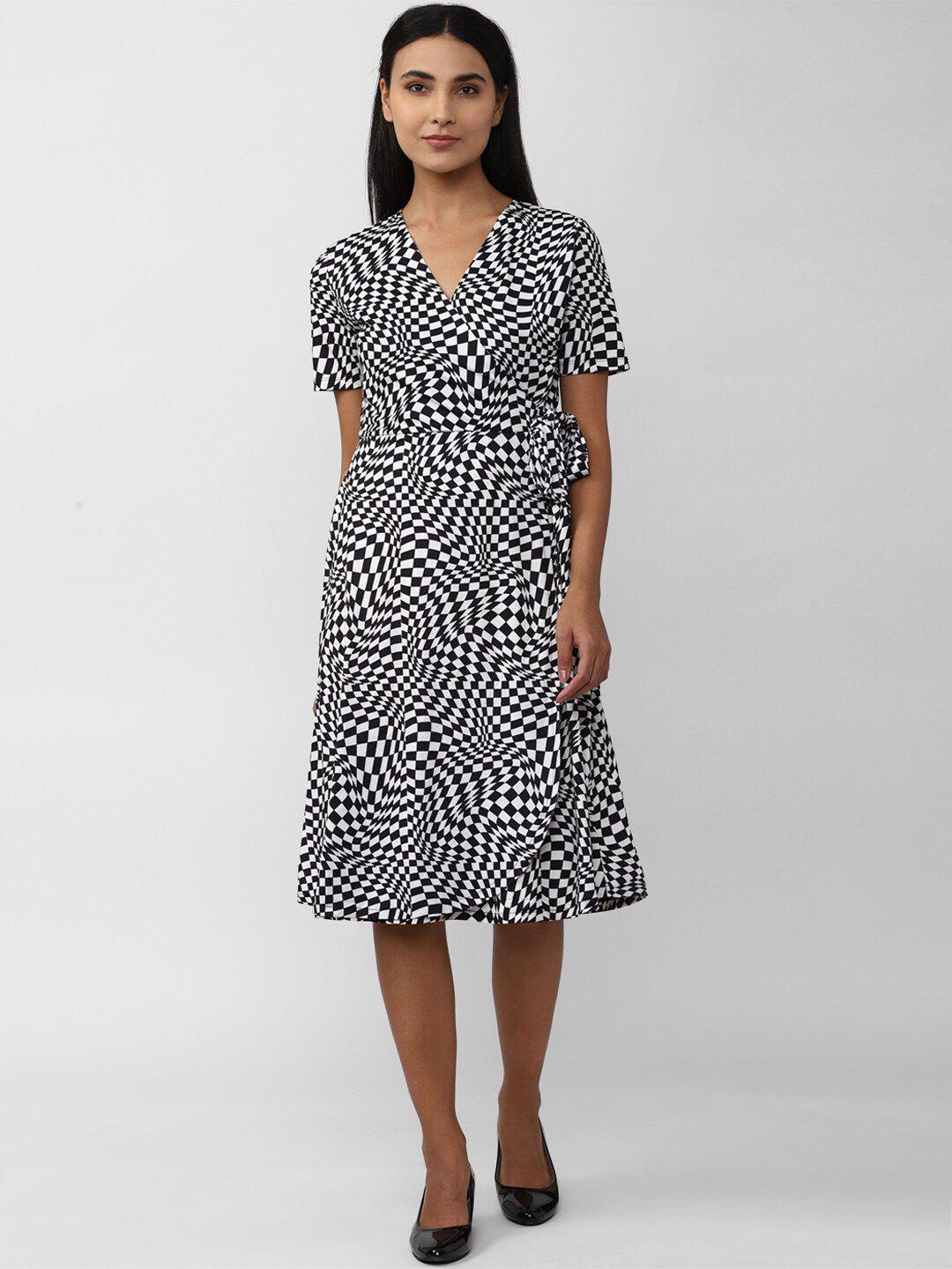 van heusen woman geometric printed dress