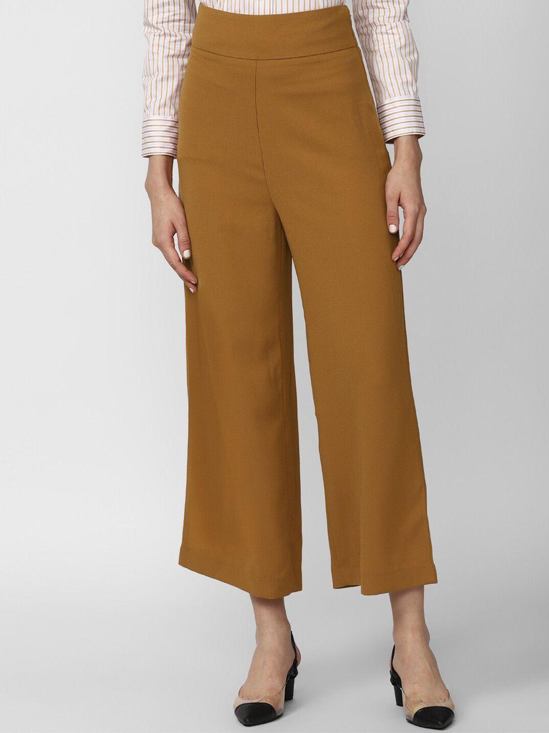 van heusen woman mid rise parallel trousers