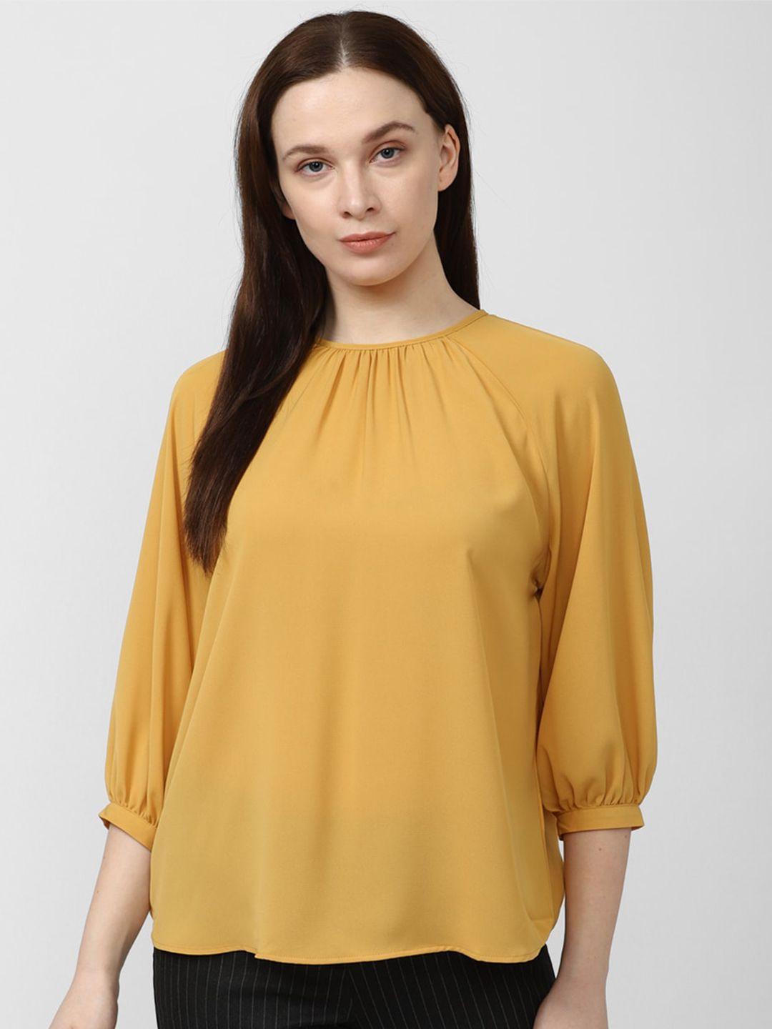 van heusen woman round neck raglan sleeves top