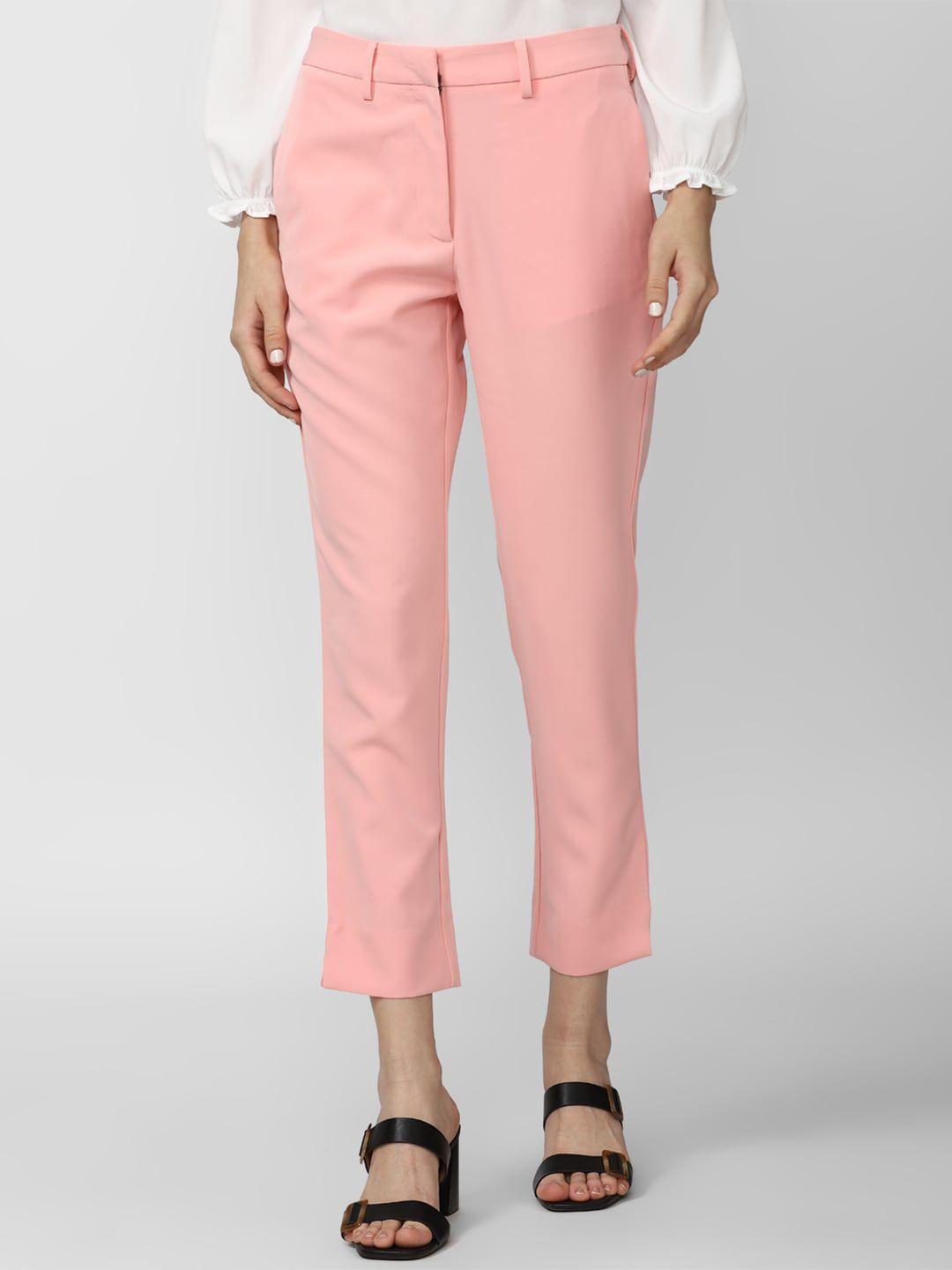 van heusen woman slim mid-rise  fit trousers