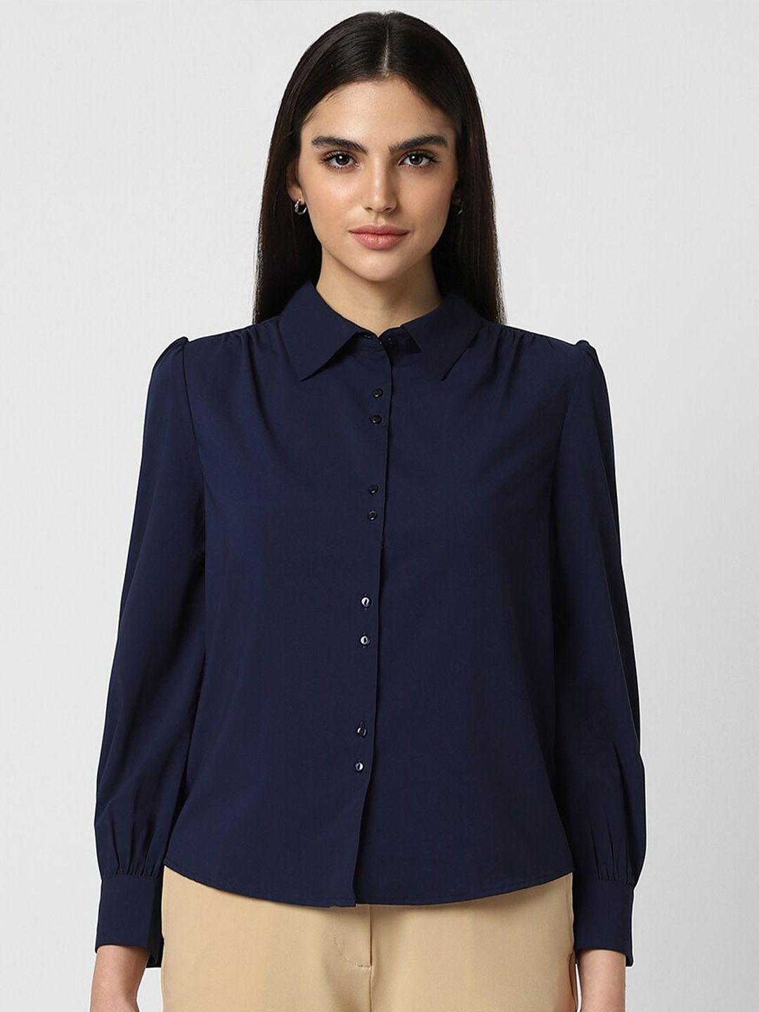 van heusen woman spread collar formal shirt