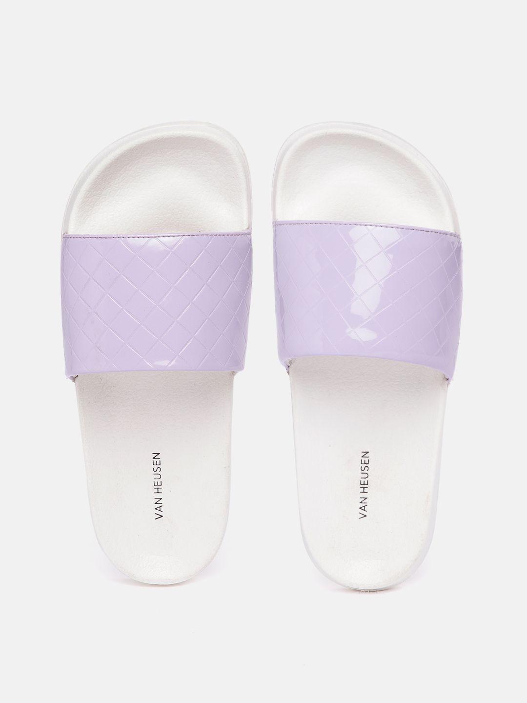 van heusen woman textured sliders